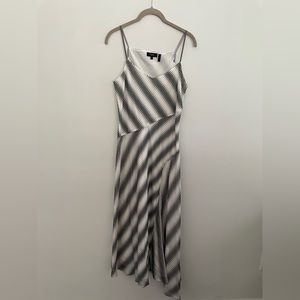NWOT Theory asymmetrical midi dress